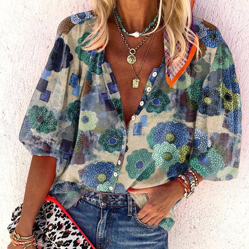Women' Blouses Casual Loose Stand Collar Floral Dot Print Blouse Vintage Spring And Summer Half Sleeve Shirt Women Tops Clothes 26142, Red
Women' Blouses Casual Loose Stand Collar Floral Dot Print Blouse Vintage Spring And Summer Half Sleeve Shirt Women Tops Clothes 26142, Red