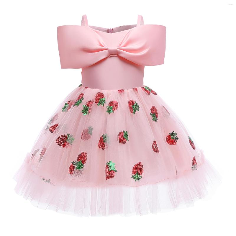 Girl Dresses Sling Strapless Dress For Girls Strawberry Sequined Puffy Princess Children's Birthday Party Halloween Communion, Pink
Girl Dresses Sling Strapless Dress For Girls Strawberry Sequined Puffy Princess Children's Birthday Party Halloween Communion, Pink