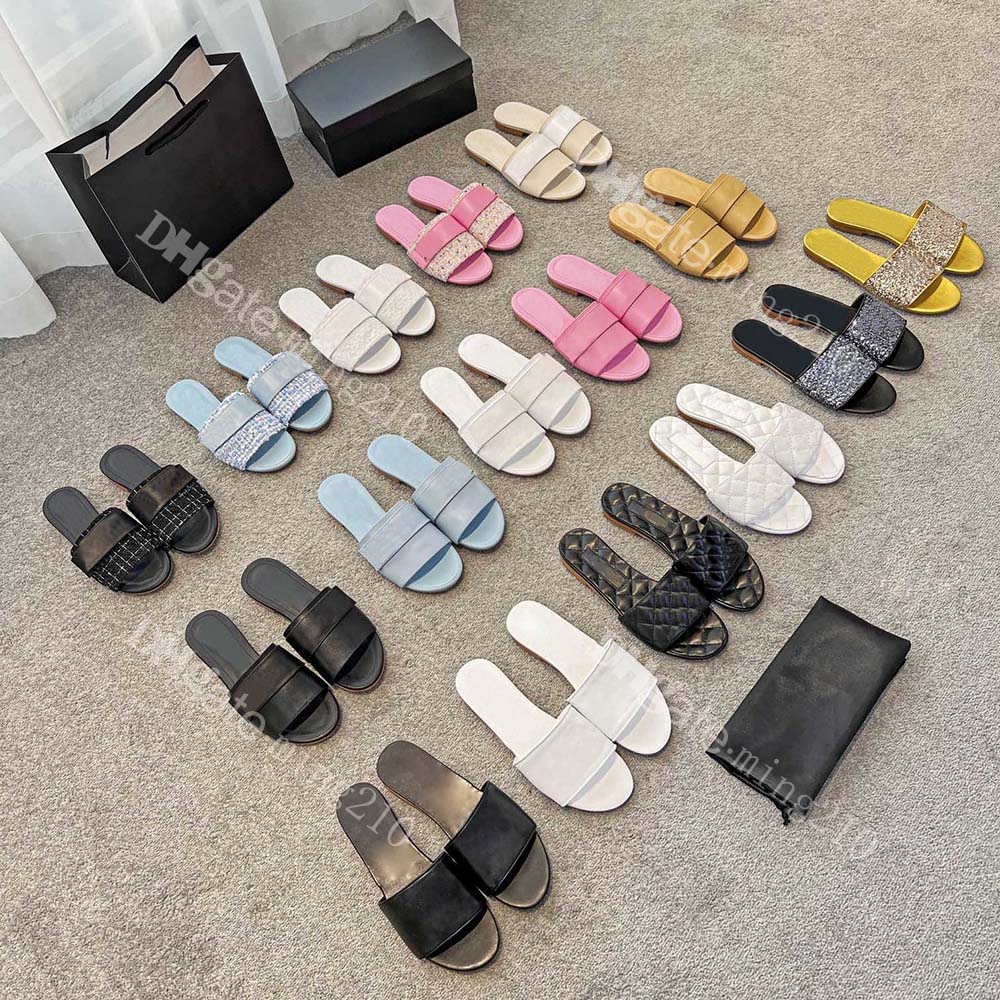 2023 New women designer leather summer fashion sandal slippers foothold ladies pink black g flat sandal sandal rubber flat shoes platform chunky sandal with box, Color5
2023 New women designer leather summer fashion sandal slippers foothold ladies pink black g flat sandal sandal rubber flat shoes platform chunky sandal with box, Color5