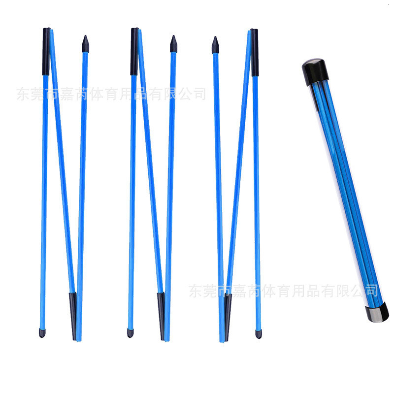 Other Golf Products 2Pcs 48quot; Alignment Stick Putting Training Aid To Improve Skills Ball Position Scores Swing Plane Orange Fiberglass 230413