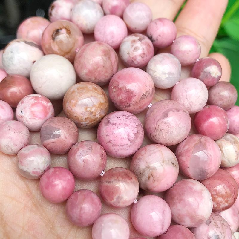 Beads Other Natural Stone Smooth Rhodonite Loose Spacer For Jewelry Making Diy Bracelet Necklace 6mm 8mm 10mm 7.5''Other
Beads Other Natural Stone Smooth Rhodonite Loose Spacer For Jewelry Making Diy Bracelet Necklace 6mm 8mm 10mm 7.5''Other