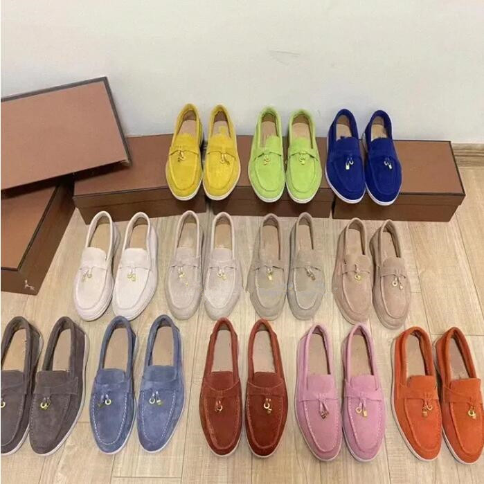 Loro Casual piana shoes mens Womens Round Toe Loafers Mental Decor Chic Designer Luxury Brand Flats Slip on Thick Sole buckle Flat heel comfort Four seasons Trainer, 14
Loro Casual piana shoes mens Womens Round Toe Loafers Mental Decor Chic Designer Luxury Brand Flats Slip on Thick Sole buckle Flat heel comfort Four seasons Trainer, 14