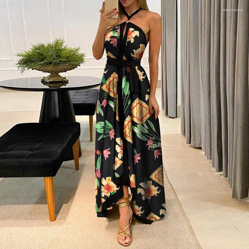 Casual Dresses Elegant Retro Print Ladies Beach Long Skirt Sleeveless High Slit Party Dress Sexy Strapless Halter Neck, 02 colorful
Casual Dresses Elegant Retro Print Ladies Beach Long Skirt Sleeveless High Slit Party Dress Sexy Strapless Halter Neck, 02 colorful