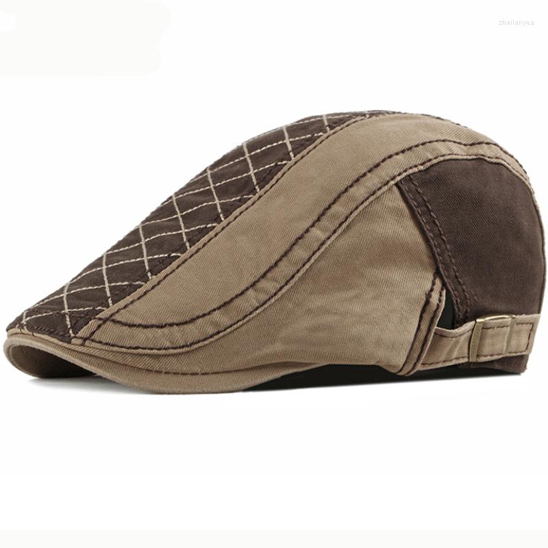 Berets MZ2412 Spring Summer Hat Men Women Sun Cap Cotton Patchwork Beret Adjusted Ivy Sboy Gastby Flat, Black
Berets MZ2412 Spring Summer Hat Men Women Sun Cap Cotton Patchwork Beret Adjusted Ivy Sboy Gastby Flat, Black
