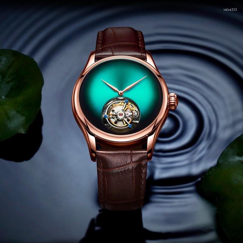 Wristwatches AESOP Brand Original Tourbillon Watch Men's Luxury Skeleton Sapphire Mechanical Wristwatch Waterproof Clock For Men Montre, Gold red
Wristwatches AESOP Brand Original Tourbillon Watch Men's Luxury Skeleton Sapphire Mechanical Wristwatch Waterproof Clock For Men Montre, Gold red