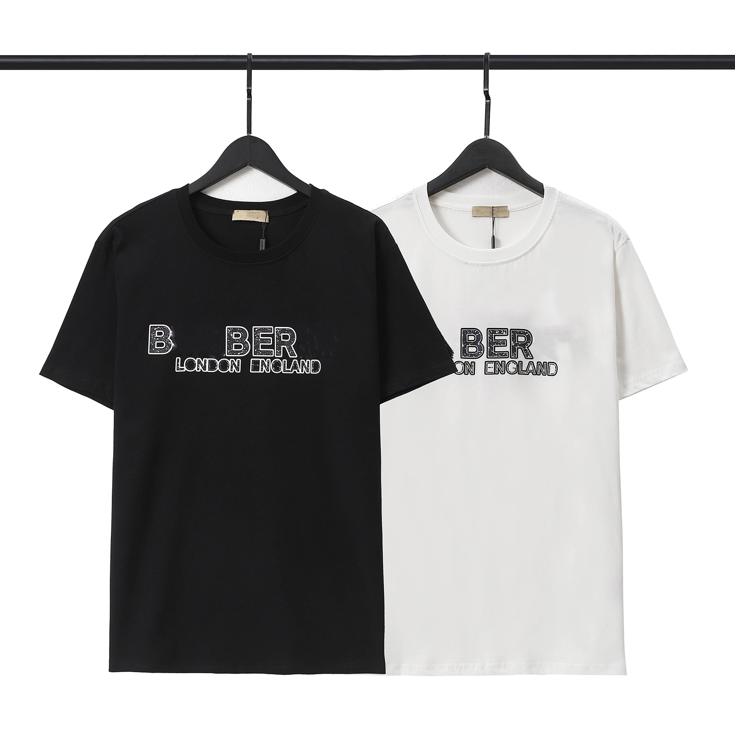Designer Men's BUR T-shirts Classic Letters Fashion Clothing Leisure Fashion Brand Luxury Clothing Pure Cotton Simple Street HIP-HOP Casual Short Sleeves, As shown
Designer Men's BUR T-shirts Classic Letters Fashion Clothing Leisure Fashion Brand Luxury Clothing Pure Cotton Simple Street HIP-HOP Casual Short Sleeves, As shown