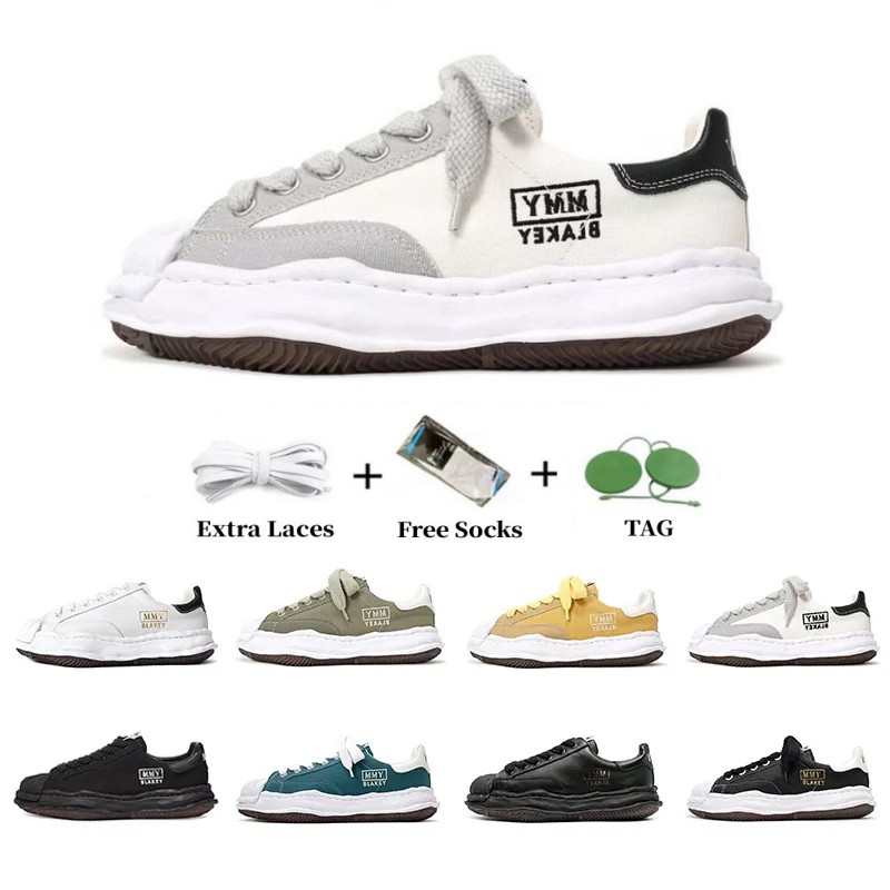 Maison Mihara Yasuhiro Mens Women Canvas Casual Shoes Black White Sole Sneakers Toe Cap MMY Designer Luxury Leather Outdoor Runners 35-44
Maison Mihara Yasuhiro Mens Women Canvas Casual Shoes Black White Sole Sneakers Toe Cap MMY Designer Luxury Leather Outdoor Runners 35-44