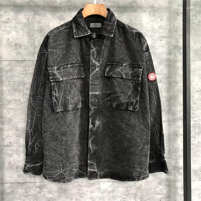 Men's Casual Shirts 2023 Cavempt Shirt Fried Flower Irregular Grain Distressed Faded Denim Top Men Women High Quality Vintage Washed Cav, Picture shown
Men's Casual Shirts 2023 Cavempt Shirt Fried Flower Irregular Grain Distressed Faded Denim Top Men Women High Quality Vintage Washed Cav, Picture shown