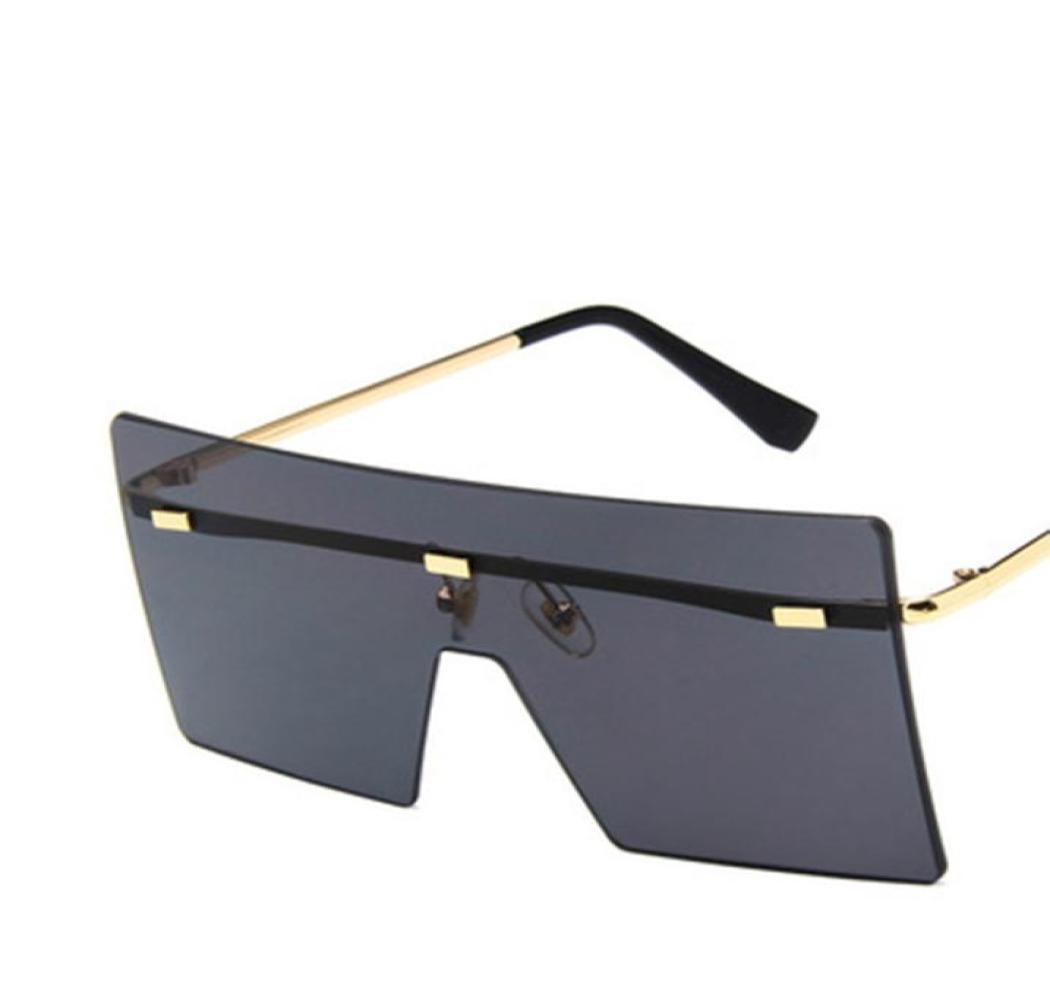 Unisex Fashion Oversized Square Rimless Sunglasses Women Flat top Big Sun Glasses Travel Gradient UV4004000972 
Unisex Fashion Oversized Square Rimless Sunglasses Women Flat top Big Sun Glasses Travel Gradient UV4004000972