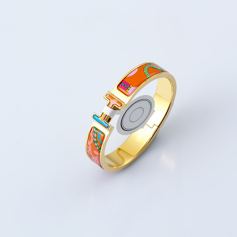 limited edition H Bracelet Designer bangles Luxury Brand Enamel Bracelets rose Gold for Men Women Birthday Mother' Day Jewelry Holiday Gifts colorful
limited edition H Bracelet Designer bangles Luxury Brand Enamel Bracelets rose Gold for Men Women Birthday Mother' Day Jewelry Holiday Gifts colorful