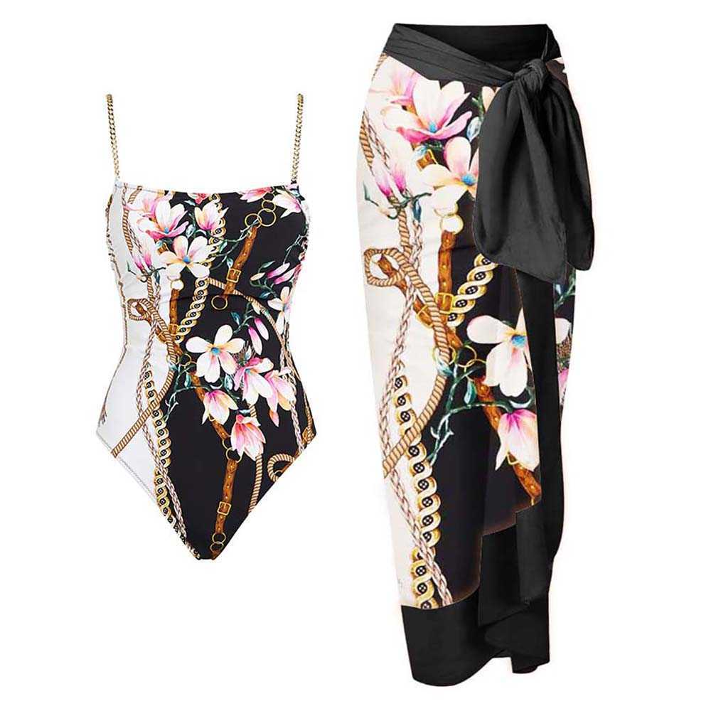 Fashion Print One Piece Sling Swimwear Slim Fit Sexy Backless Beachwear Chain Stitched Straps Chic Cover Up Swimsuit230413, Ginger
Fashion Print One Piece Sling Swimwear Slim Fit Sexy Backless Beachwear Chain Stitched Straps Chic Cover Up Swimsuit230413, Ginger