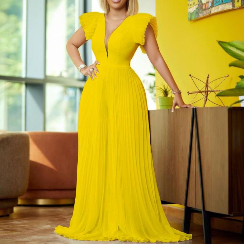 Ethnic Clothing 2023 Elegant Woman Jumpsuit For Wedding Party Short Sleeve Rompers African Pants Set Dubai Turkey Luxury Beads Wear
Ethnic Clothing 2023 Elegant Woman Jumpsuit For Wedding Party Short Sleeve Rompers African Pants Set Dubai Turkey Luxury Beads Wear