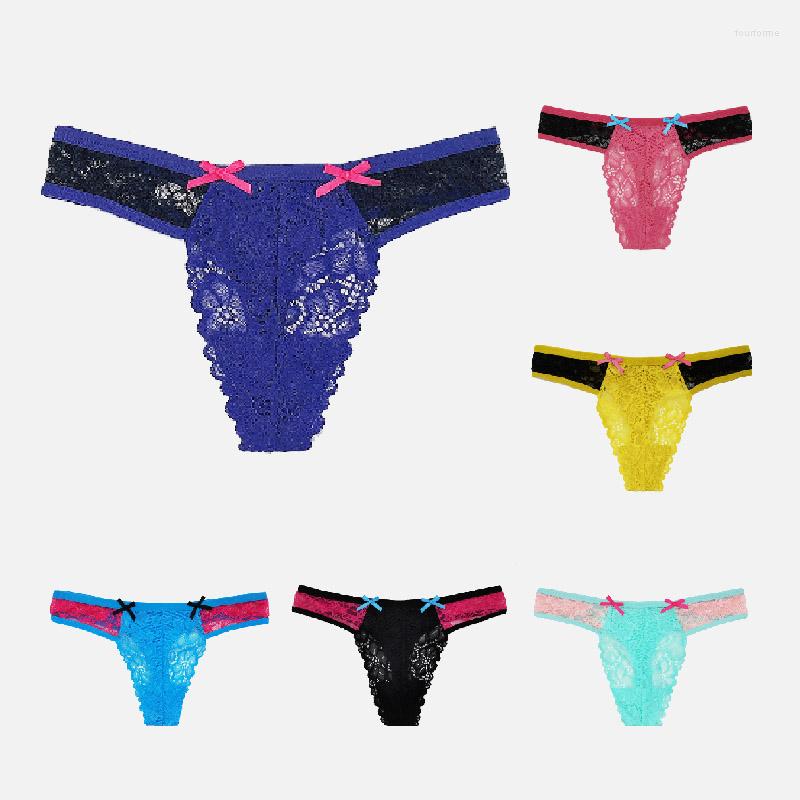 Women's Panties 6 Pcs/lot T-back Underwear Sexy Lace Transparent Women G-thong Thong 7419, Multi
Women's Panties 6 Pcs/lot T-back Underwear Sexy Lace Transparent Women G-thong Thong 7419, Multi