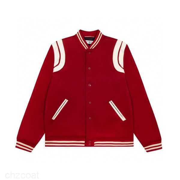Mens Designer jacket coat men's street hip-hop Classic retro baseball uniform cashmere Pure color mens casual all-match red parka SIMT
Mens Designer jacket coat men's street hip-hop Classic retro baseball uniform cashmere Pure color mens casual all-match red parka SIMT