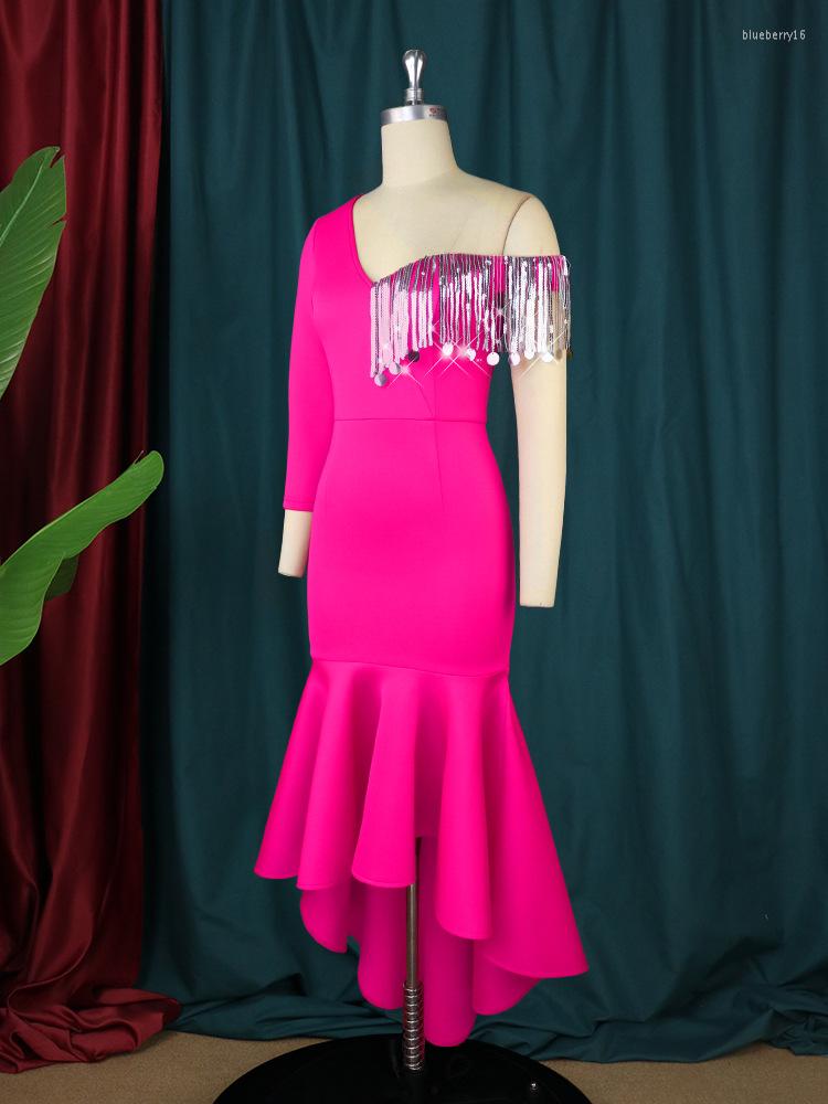 Ethnic Clothing African Dresses For Women 2023 Spring Summer Long Sleeve Polyester Rose Red Dress Maxi S-4XL
Ethnic Clothing African Dresses For Women 2023 Spring Summer Long Sleeve Polyester Rose Red Dress Maxi S-4XL