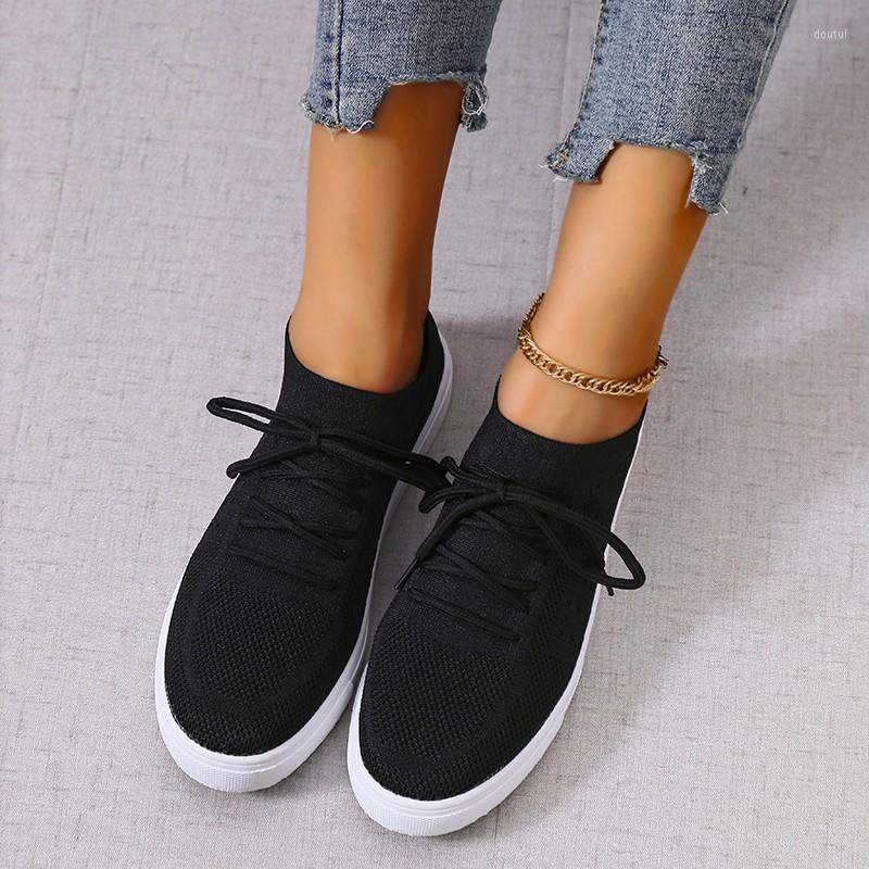 Dress Shoes Large Woven Mesh Breathable Single Shoe Women's Fashion Lace Up Muffin Flat Casual, Black
Dress Shoes Large Woven Mesh Breathable Single Shoe Women's Fashion Lace Up Muffin Flat Casual, Black