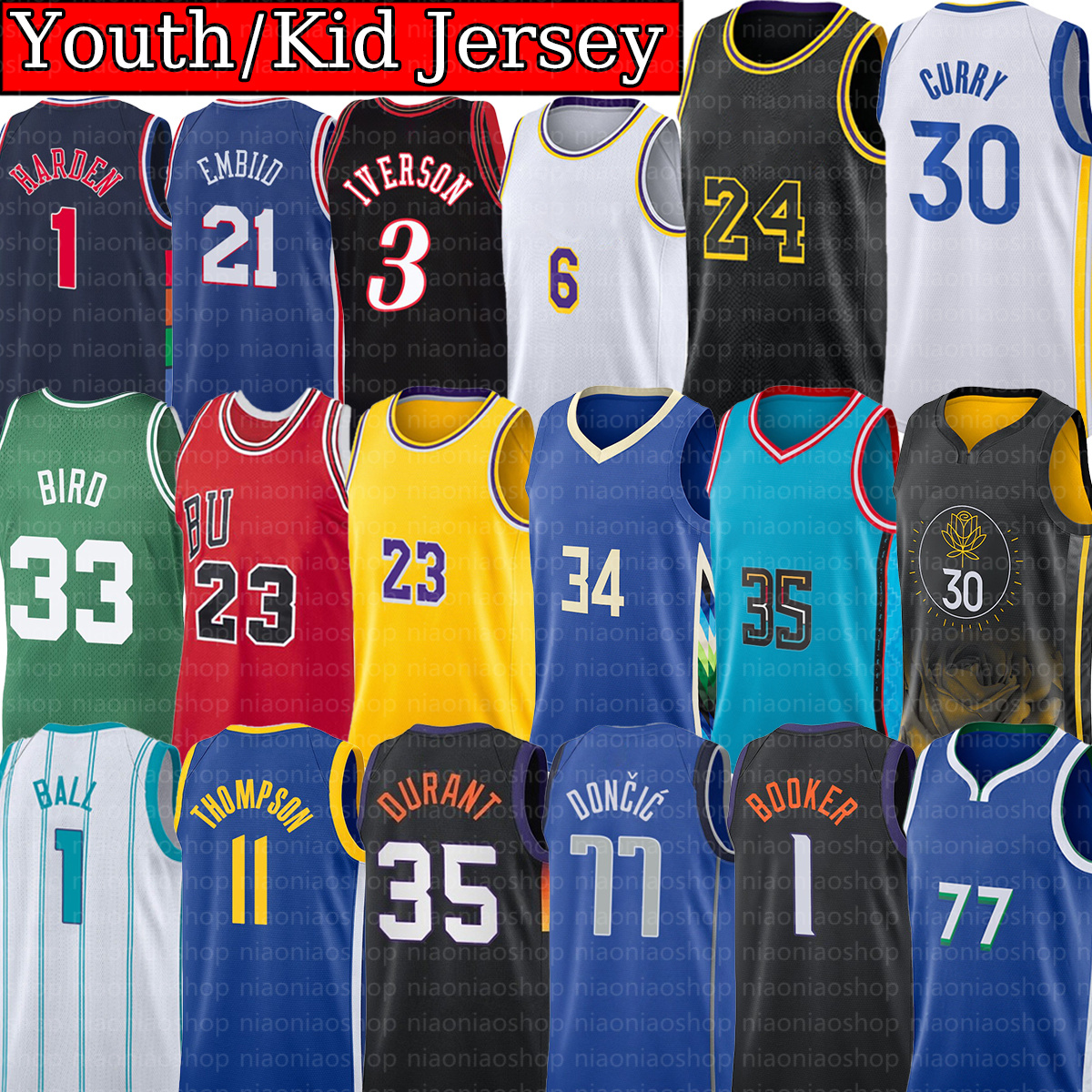 Embroidered Stitched Youth kids Basketball Jersey lEbron 6 jaMes 23 bRyant Stephen Curry mIchael Bird Durant Iverson Tatum Giannis Antetokounmpo Kid Jersey, Youth/kid jersey
Embroidered Stitched Youth kids Basketball Jersey lEbron 6 jaMes 23 bRyant Stephen Curry mIchael Bird Durant Iverson Tatum Giannis Antetokounmpo Kid Jersey, Youth/kid jersey