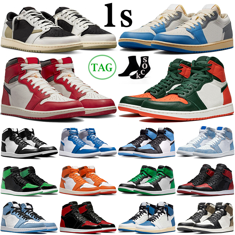 Shoes Outdoor Shoes&sandals Jumpman 1 1s Vintage Unc Grey Solefly Black Phantom Lost Found Reverse Mocha Fragment Green Patent Toe Mens Trainers Women Sneakers, #7
Shoes Outdoor Shoes&sandals Jumpman 1 1s Vintage Unc Grey Solefly Black Phantom Lost Found Reverse Mocha Fragment Green Patent Toe Mens Trainers Women Sneakers, #7