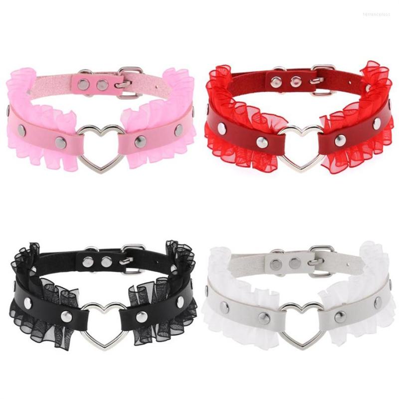 Choker Sexy Lace Harajuku PU Leather Chain Heart Pendant Necklaces Women Punk Neck Gothic Black Pink Necklace Cool Collar
Choker Sexy Lace Harajuku PU Leather Chain Heart Pendant Necklaces Women Punk Neck Gothic Black Pink Necklace Cool Collar