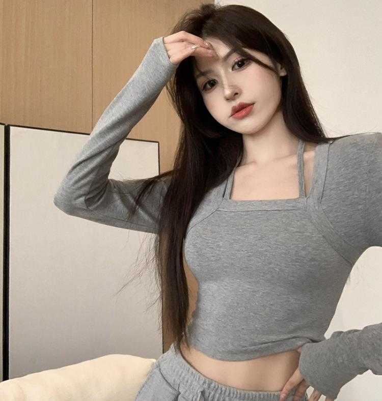 Hong Kong T Shirts Style Girl Slim Fit Slimming Inspirational Halter Design, White
Hong Kong T Shirts Style Girl Slim Fit Slimming Inspirational Halter Design, White