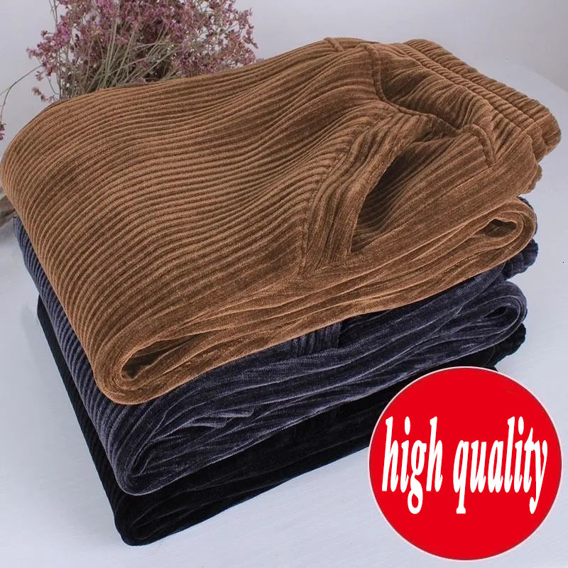 Women's Pants Capris Lucyever Autumn Corduroy Pants Women Vintage Elastic High Waist Brown Harem Pants Woman Casual Streetwear Baggy Pants Female