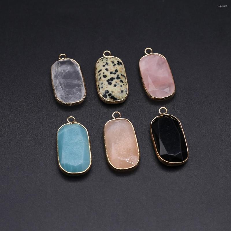 Charms 1pcs Natural Stone Cut Rectangular Gold Bag Edge Pendant DIY Female Charm Necklace Jewelry Accessories 15x30mm
Charms 1pcs Natural Stone Cut Rectangular Gold Bag Edge Pendant DIY Female Charm Necklace Jewelry Accessories 15x30mm
