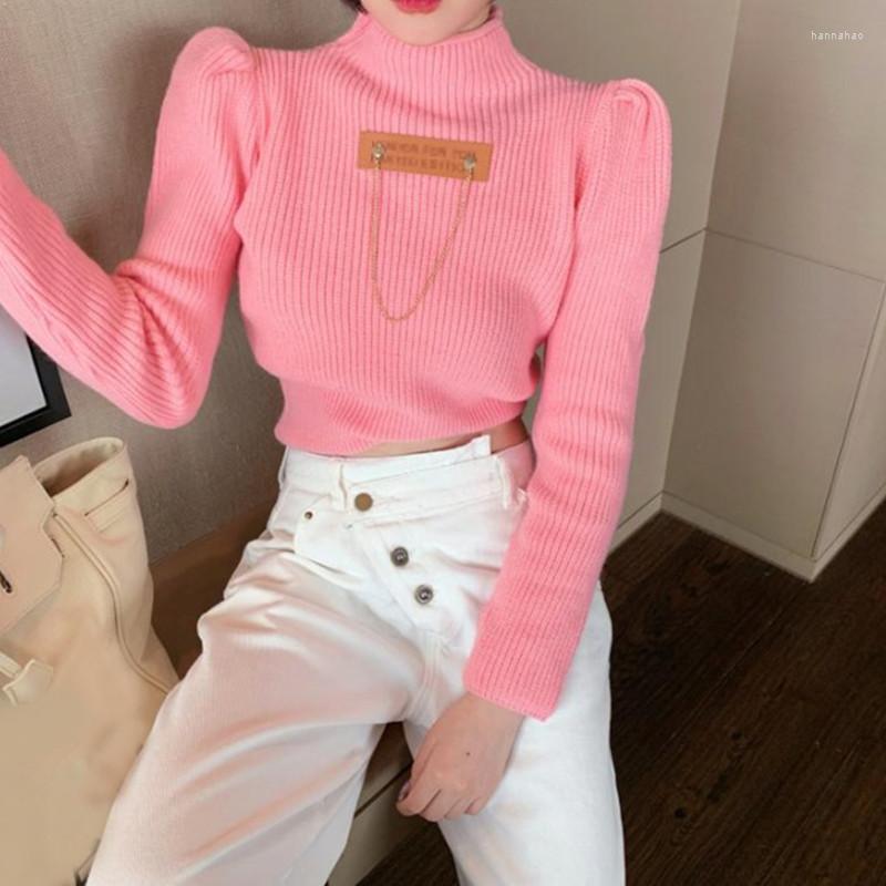 Women's Sweaters Half High Neck Pullover Sweater Women 2023 Autumn Winter Korean Fashion Short All-Match Solid Color Knitting Female, Black
Women's Sweaters Half High Neck Pullover Sweater Women 2023 Autumn Winter Korean Fashion Short All-Match Solid Color Knitting Female, Black
