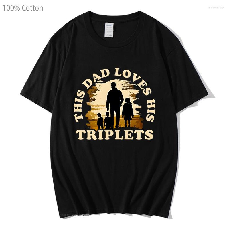 Men's T Shirts This Dad Loves His Triplets T-shirts For Men's Clothing Cotton Summer Clothes Soft Casual O-Neck Tees Short Sleeve Y2k, Red
Men's T Shirts This Dad Loves His Triplets T-shirts For Men's Clothing Cotton Summer Clothes Soft Casual O-Neck Tees Short Sleeve Y2k, Red