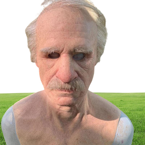 Supplies Other Event Party The Old Man039s Face Wigs Mask Halloween Fashion Cosplay Anime For Man With Eye Shield