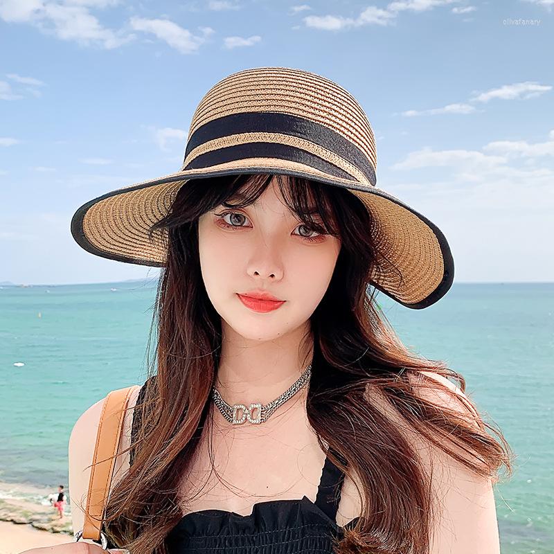 Wide Brim Hats Women Summer Foldable Floppy Sun Hat Flat Bowknot Straw Beach UV Protect Outdoor Lady Female Travel Cap, Jh135602
Wide Brim Hats Women Summer Foldable Floppy Sun Hat Flat Bowknot Straw Beach UV Protect Outdoor Lady Female Travel Cap, Jh135602