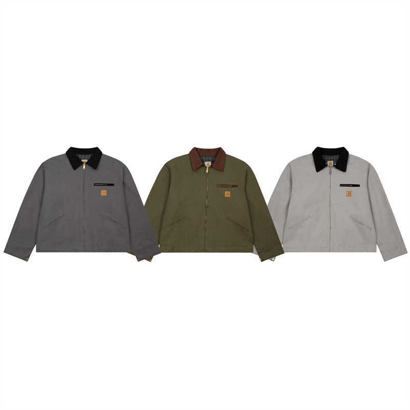 2023 Men's Jacket Fashion Brand Carhart New Washable Old American Detroit Workwear Canvas Coat, Moss
2023 Men's Jacket Fashion Brand Carhart New Washable Old American Detroit Workwear Canvas Coat, Moss