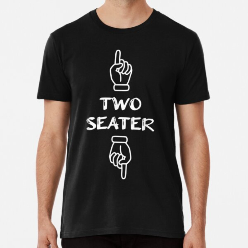 Men's T-Shirts Two Seater Shirt for Men 2 Dad Funny Gift T-Shirt Latest Young Street Tshirts Casual Breathable Classic Print XS-4XL 230413