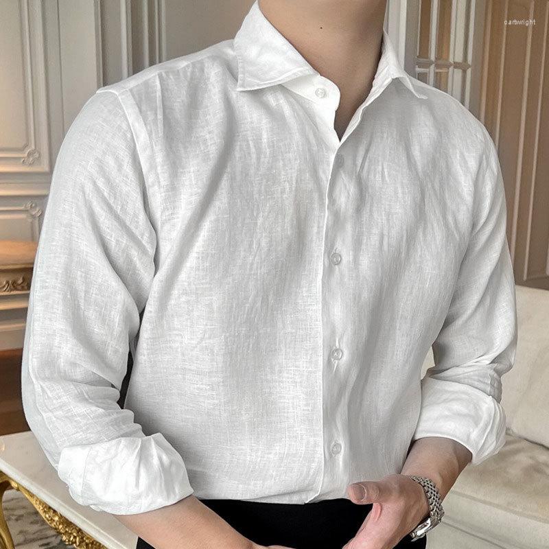 Men's Casual Shirts 2023 Summer Line Lapel Long Sleeved Shirt Beach Holiday Breathable Solid Color Retro Loose Top Ropa Hombre, Green
Men's Casual Shirts 2023 Summer Line Lapel Long Sleeved Shirt Beach Holiday Breathable Solid Color Retro Loose Top Ropa Hombre, Green