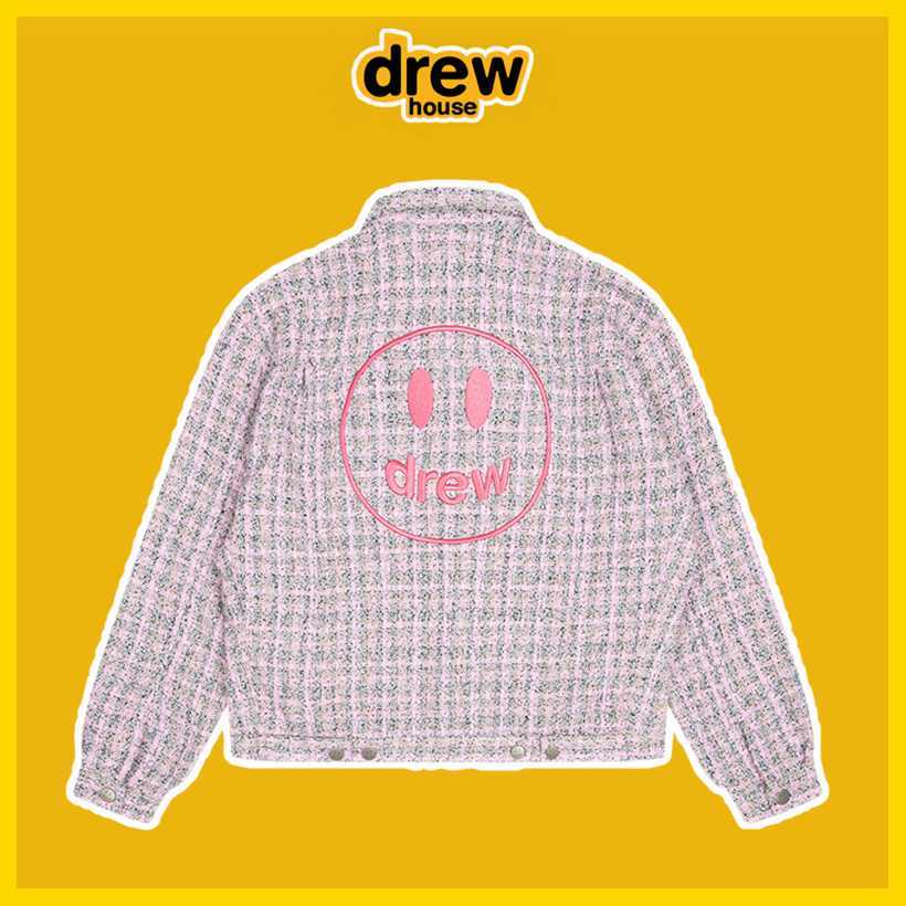 DrewHouse Song Yaxuan Same Smiling Face Embroidery Small Fragrance Style Single breasted Mesh Red Jacket Coat, Shipping fee
DrewHouse Song Yaxuan Same Smiling Face Embroidery Small Fragrance Style Single breasted Mesh Red Jacket Coat, Shipping fee