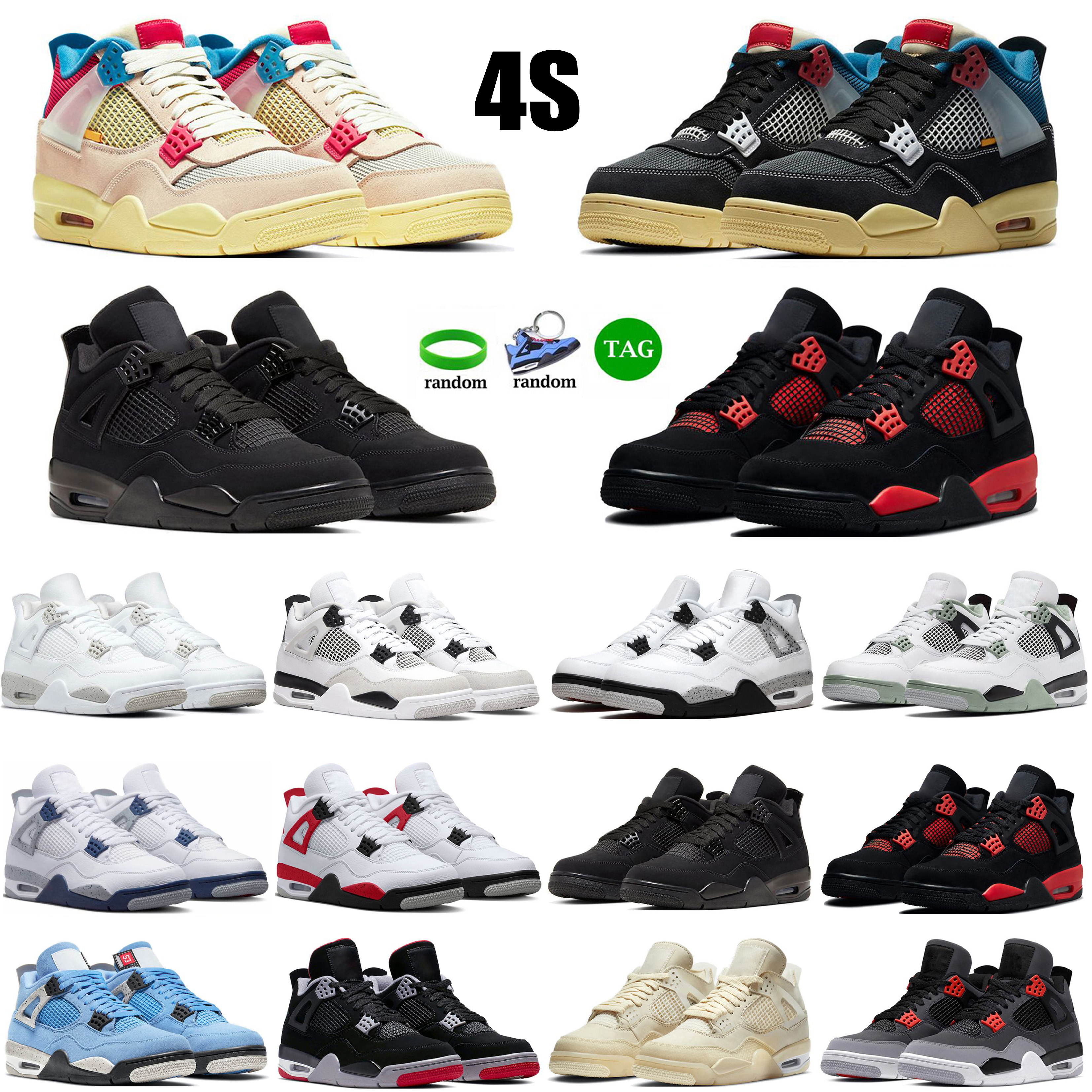 4s basketball shoes Pine Green Seafoam B lack Purple navy 4 men Red Thunder Photon Dust Sail Black Cat White Oreo Pure Money Infrared White Cement women mens sneakers
4s basketball shoes Pine Green Seafoam B lack Purple navy 4 men Red Thunder Photon Dust Sail Black Cat White Oreo Pure Money Infrared White Cement women mens sneakers