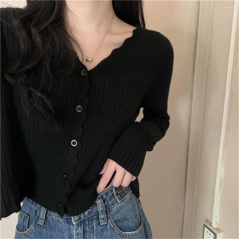 Women' Knits Autumn Korean Fashion Style Knitted V Neck Solid For Women Casual Office Lady Loose 2023 Cardigan Sweater 5 Colors Spring Tops, Yellow
Women' Knits Autumn Korean Fashion Style Knitted V Neck Solid For Women Casual Office Lady Loose 2023 Cardigan Sweater 5 Colors Spring Tops, Yellow