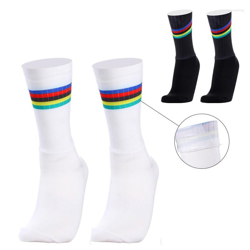 Sports Socks Sport Anti Slip Silicone Seamless Integral Moulding High-tech Cycling Breathable Road Bicycle Bike Racing, Black
Sports Socks Sport Anti Slip Silicone Seamless Integral Moulding High-tech Cycling Breathable Road Bicycle Bike Racing, Black