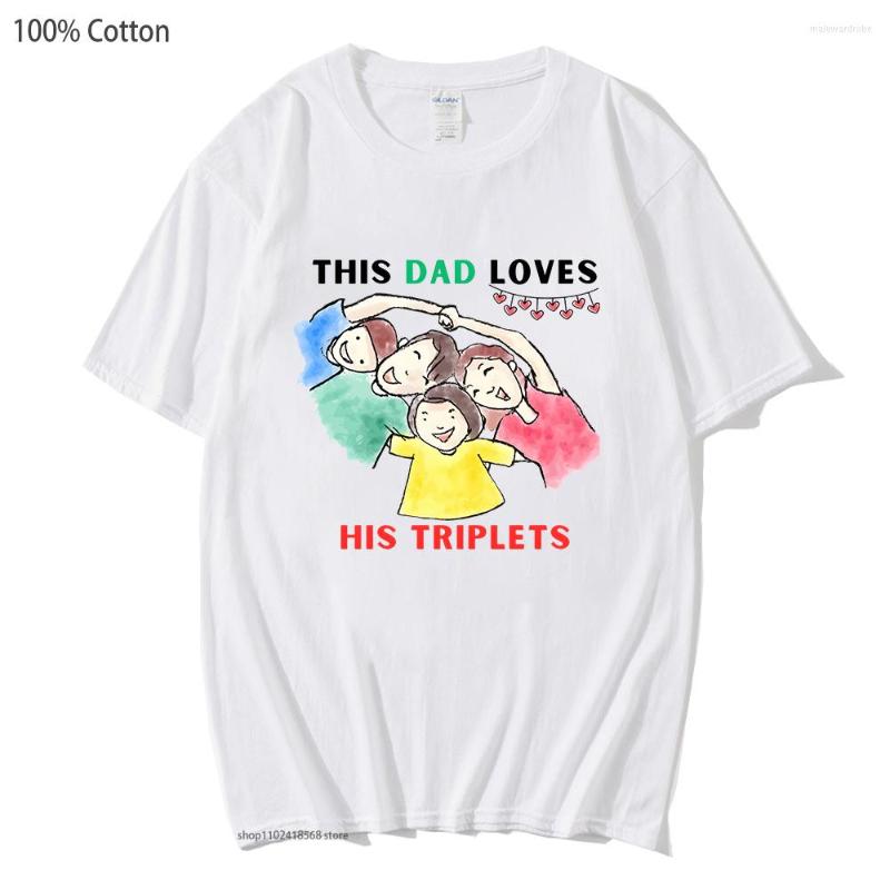 Men's T Shirts This Dad Loves His Triplets Tshirt Lover Family Holidays T-Shirts Letter Tees Men Clothing O-Neck Women Clothes Cotton, Yellow
Men's T Shirts This Dad Loves His Triplets Tshirt Lover Family Holidays T-Shirts Letter Tees Men Clothing O-Neck Women Clothes Cotton, Yellow