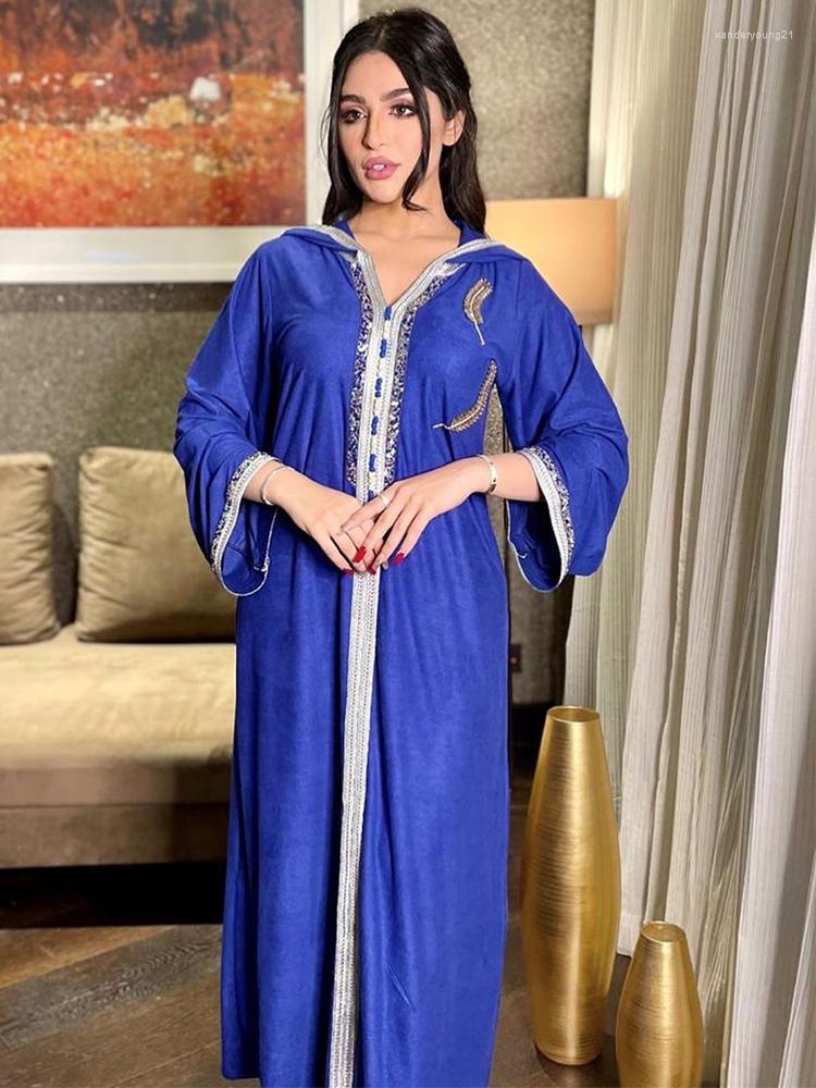 Ethnic Clothing Eid Ramadan Dubai Jalabiya Hooded Abaya Dress Muslim Morocco Kaftan Djellaba Islam Turkey Diamond Women Party Robe Clothes
Ethnic Clothing Eid Ramadan Dubai Jalabiya Hooded Abaya Dress Muslim Morocco Kaftan Djellaba Islam Turkey Diamond Women Party Robe Clothes
