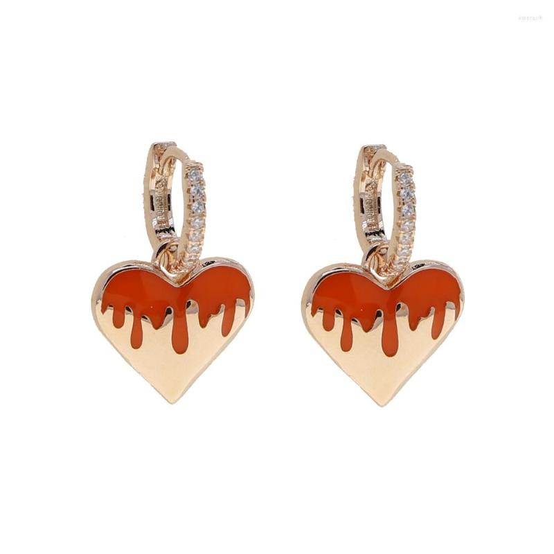 Dangle Earrings Bohemian Enamel Circle Love Heart Long For Women Exaggerated Big Red Statement Party
Dangle Earrings Bohemian Enamel Circle Love Heart Long For Women Exaggerated Big Red Statement Party