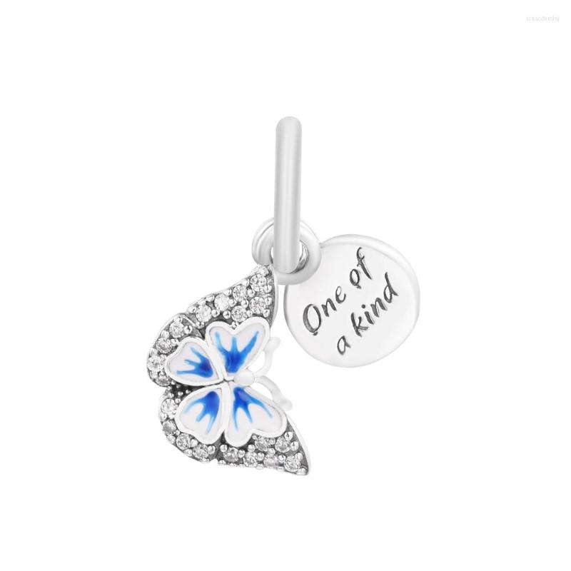 Loose Gemstones Blue Butterfly & Quote Double Charm 2023 Spring Fits Beaded Charms Bracelets Fashion Women DIY 925 Sterling Silver
Loose Gemstones Blue Butterfly & Quote Double Charm 2023 Spring Fits Beaded Charms Bracelets Fashion Women DIY 925 Sterling Silver