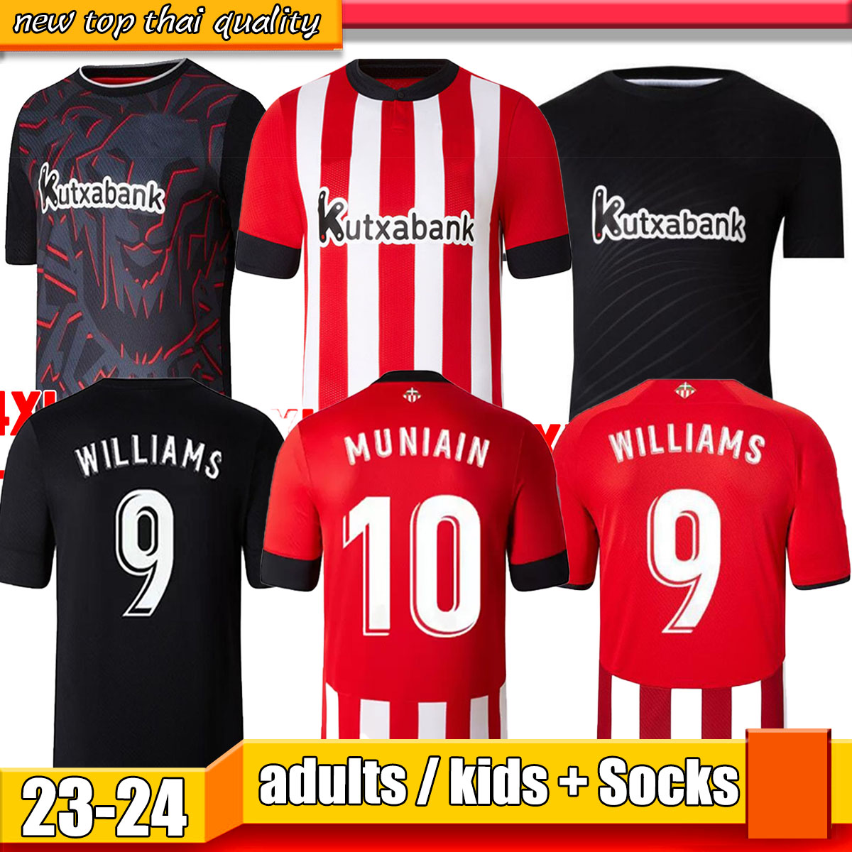 22 23 BERENGUER bilbao Soccer Jerseys YURI B RAUL Fans player version retro Athletic Unai Simon I.MARTINEZ WILLIAMS men socks full set football shirt Jerseys de futbol, 03
22 23 BERENGUER bilbao Soccer Jerseys YURI B RAUL Fans player version retro Athletic Unai Simon I.MARTINEZ WILLIAMS men socks full set football shirt Jerseys de futbol, 03