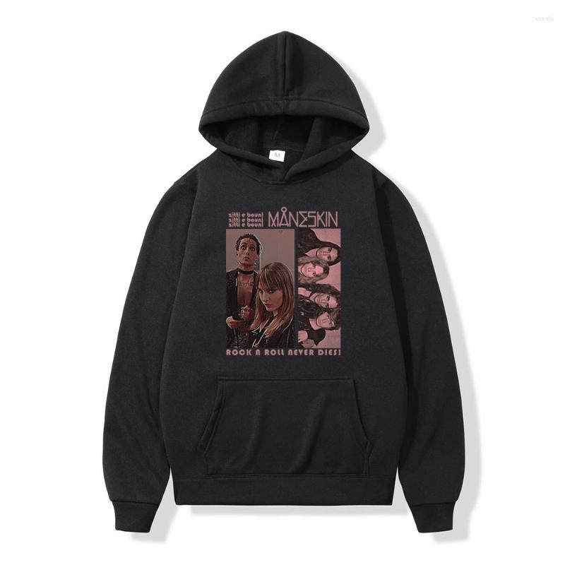 Hoodies Maneskin Women's Long Sleeve Casual Pullover Sweatshirt Street Hip Hop Harajuku Oversized Unisex, Navy blue
Hoodies Maneskin Women's Long Sleeve Casual Pullover Sweatshirt Street Hip Hop Harajuku Oversized Unisex, Navy blue