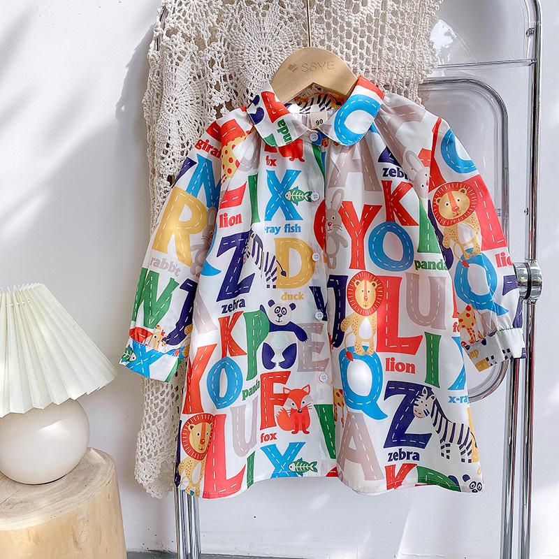 Girl Dresses Bear Leader Letter Shirt Dress Cartoon Children's Clothing Korean Lapel Long-Sleeved Casual Baby, Am3041multicolour
Girl Dresses Bear Leader Letter Shirt Dress Cartoon Children's Clothing Korean Lapel Long-Sleeved Casual Baby, Am3041multicolour