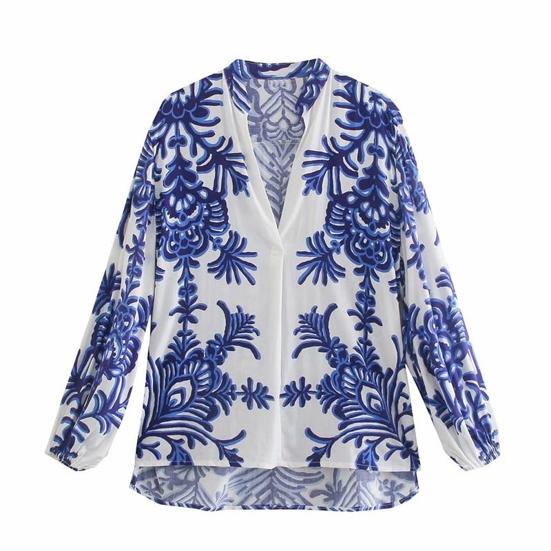 Women' Blouses & Shirts Women 2023 Fashion Printed Loose Asymmetric Vintage V-neck Long Sleeve Button-up Female Chic TopsWomen, Picture shown
Women' Blouses & Shirts Women 2023 Fashion Printed Loose Asymmetric Vintage V-neck Long Sleeve Button-up Female Chic TopsWomen, Picture shown