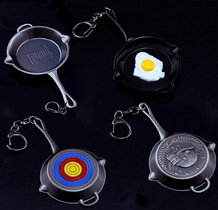 MEIDI Game PUBG 4 Styles Frying Pan Keychain with Olive Branch BullsEye Pattern Figure Key Holder Accessory for Fan SP13494787521 
MEIDI Game PUBG 4 Styles Frying Pan Keychain with Olive Branch BullsEye Pattern Figure Key Holder Accessory for Fan SP13494787521