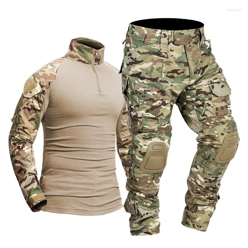 Men' Tracksuits Military Uniform Camouflage Tactical Multicam Suit Men Combat Paintball Shirt Coat Pant Soldier Sniper Hunting, Wood camou suit
Men' Tracksuits Military Uniform Camouflage Tactical Multicam Suit Men Combat Paintball Shirt Coat Pant Soldier Sniper Hunting, Wood camou suit