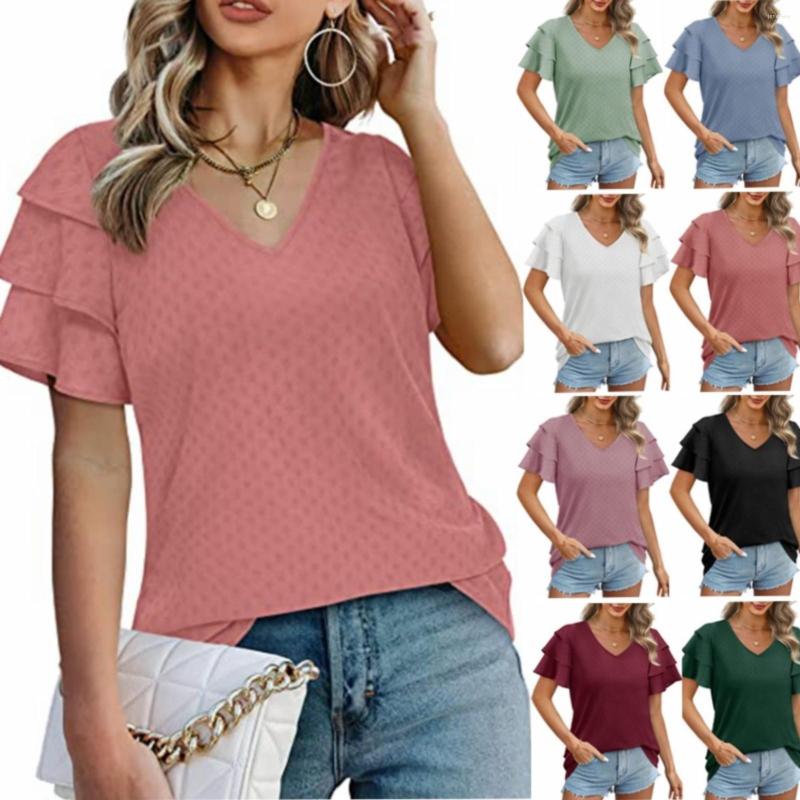 Women' Blouses Short Sleeve Tops Summer Shirt Women Plus Size Ruffle Loose Shirts Oversized Tunics Blusas Mujer, Gn1
Women' Blouses Short Sleeve Tops Summer Shirt Women Plus Size Ruffle Loose Shirts Oversized Tunics Blusas Mujer, Gn1