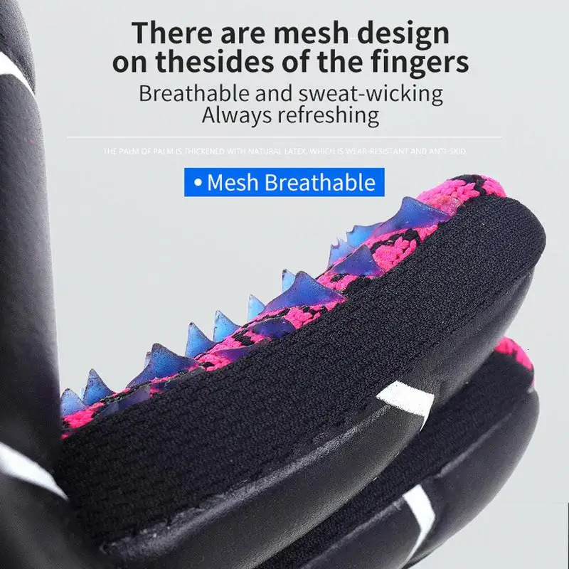 Balls Kid Football Gloves Goalkeeper Latex Keeper's Men Kids Goalie Children Training luva de goleiro 231113