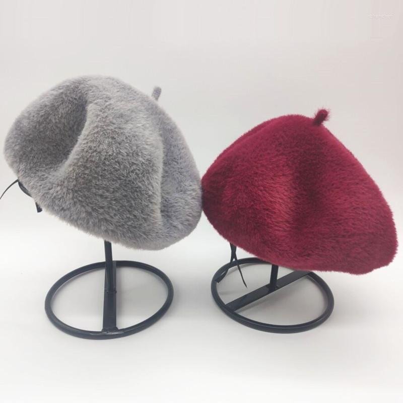 Berets Fashion Women Female Wool Beret Hat Winter Warm Thick Flet Artist Pumpkin Cap, Army green
Berets Fashion Women Female Wool Beret Hat Winter Warm Thick Flet Artist Pumpkin Cap, Army green